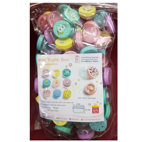 Milk Tooth Box for Memories,( magnified buttons),100 pcs/pack